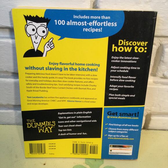 Slow Cookers for Dummies cookbook - Picture 2 of 2